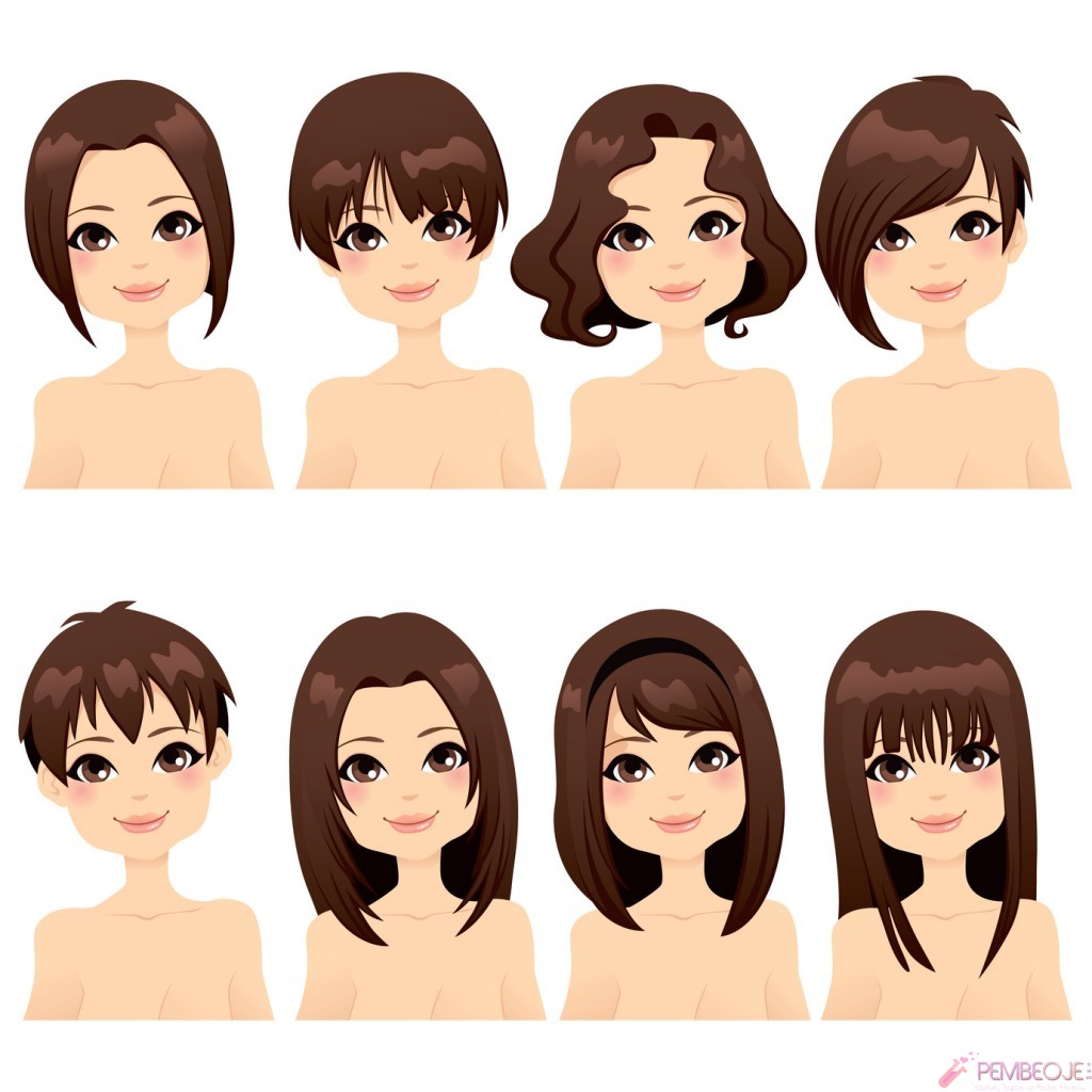 Yüz tipine göre saç şekilleri ve modelleri