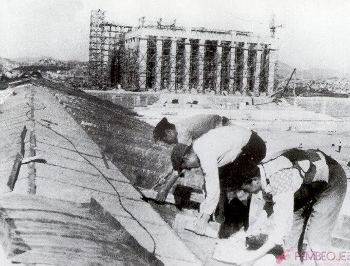 Anıtkabir yapımı ve inşaat resimleri (3)