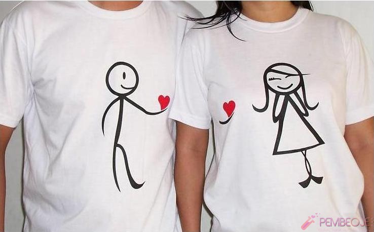 Aşıklara Özel Sevgili Tişörtleri